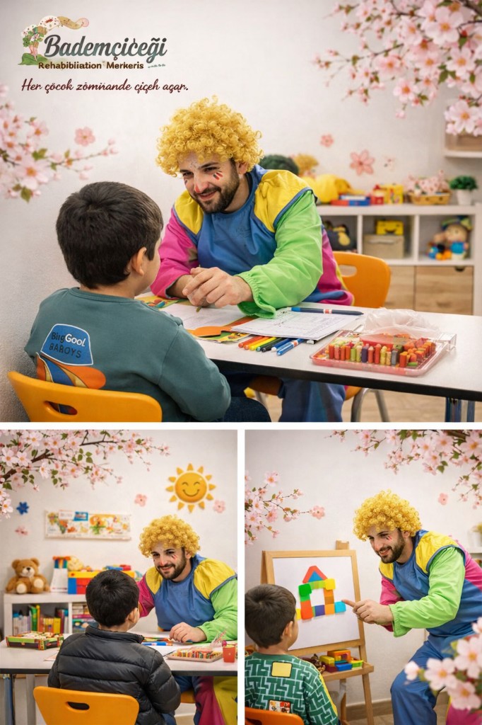 Palyaço etkinlikleri — çocuklarla oyun ve öğrenme aktiviteleri