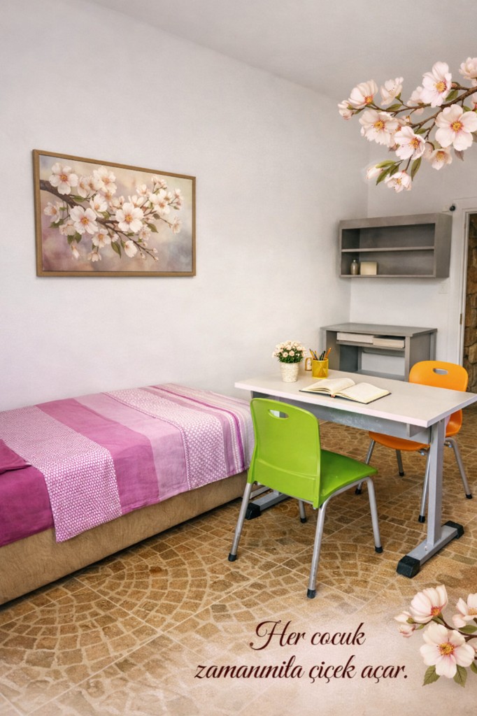 Bireysel çalışma ve dinlenme odası